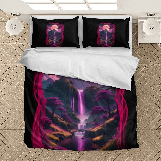 Alien world nature scene Bedding Sets
