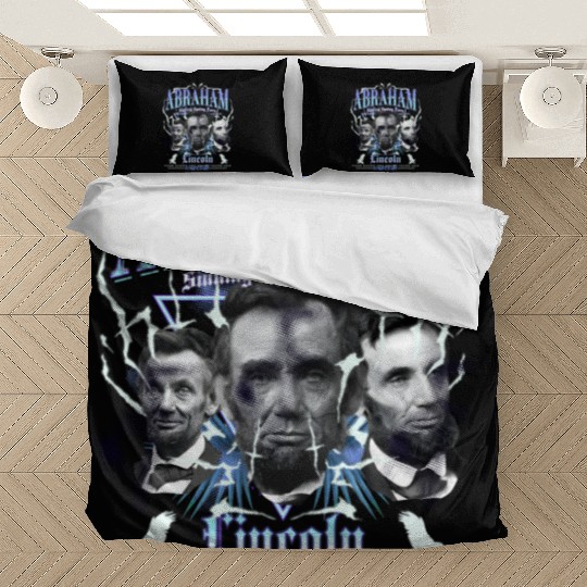 History Bootleg Abraham Lincoln Bootleg Retro Rap Bedding Sets