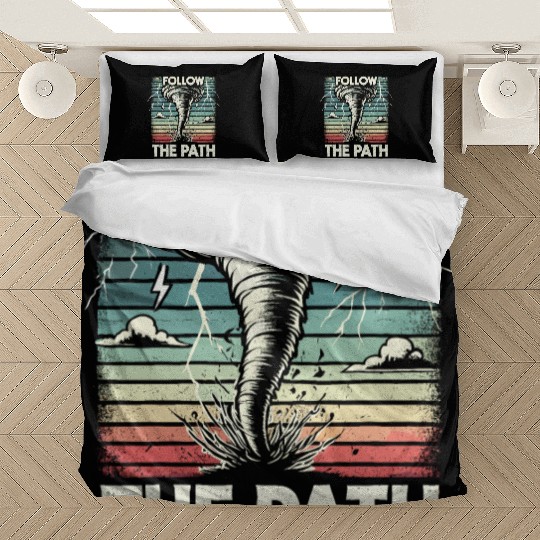 Tornado Chasing Adventures: Embrace Nature's Fury Bedding Sets