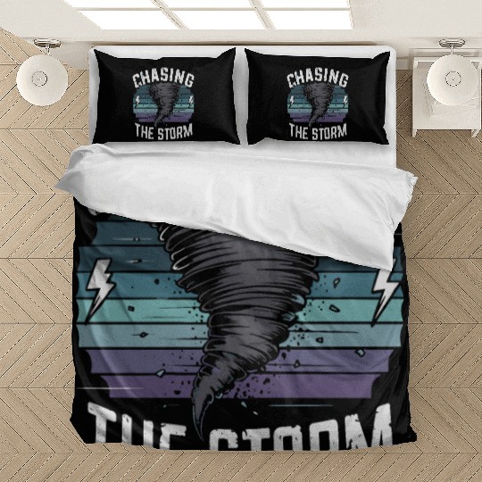 Tornado Chasing Adventures: Embrace Nature's Fury Bedding Sets