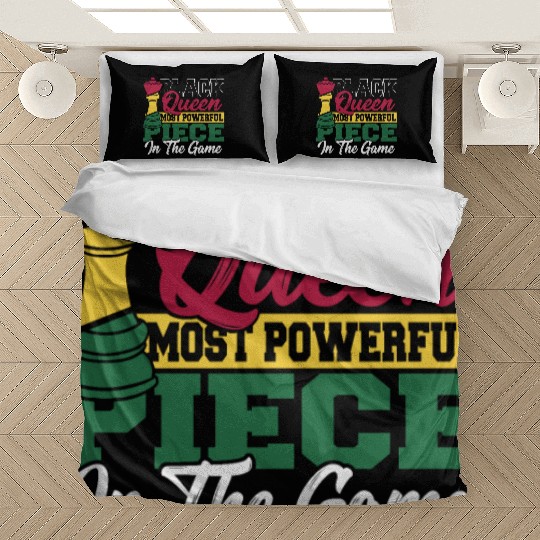 Black Queen Most Powerful Piece African American Bedding Sets