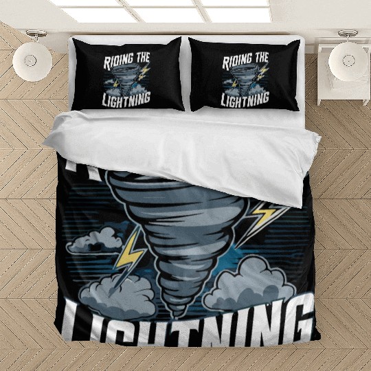 Tornado Chasing Adventures: Embrace Nature's Fury Bedding Sets