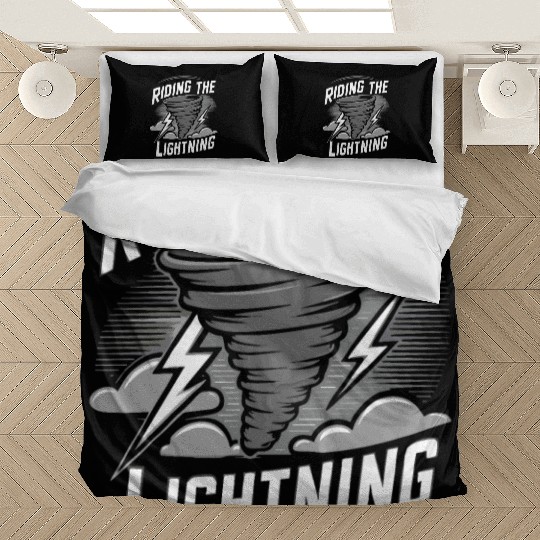 Tornado Chasing Adventures: Embrace Nature's Fury Bedding Sets