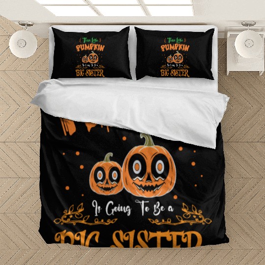 Pumpkin Big Sister Bedding Sets