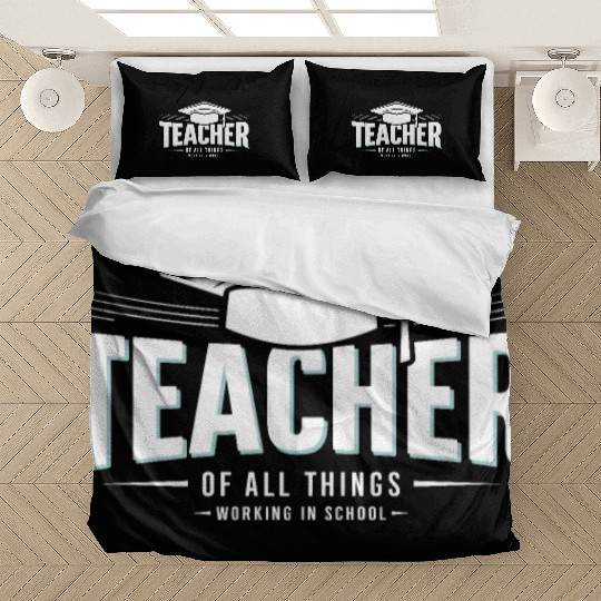 Teacher School Profession Schoolteacher Bedding Sets