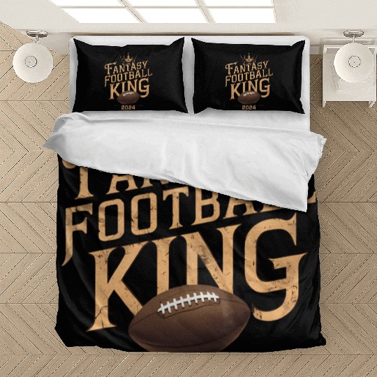 FANTASY FOOTBALL KING 2024 Bedding Sets