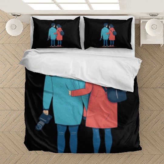 couple standing Bedding Sets