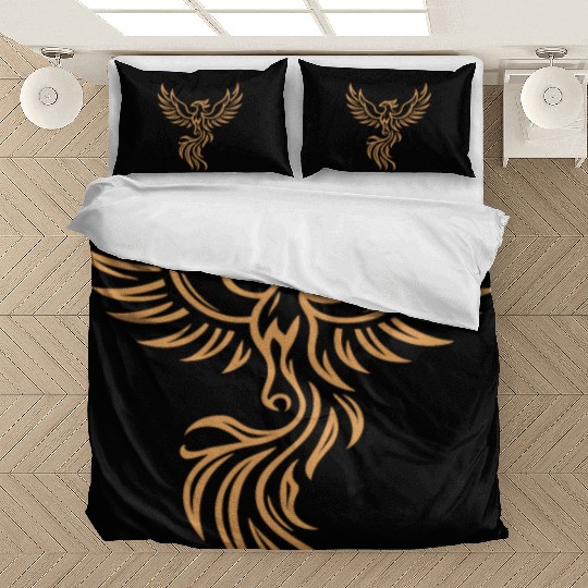 Phoenix Majestic Tribal Art Bird Fire Symbol Bedding Sets