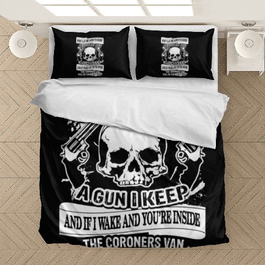 Gun Design - Now I Lay Down To Sleep Bedding Sets