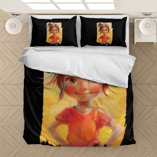 confidence with bold paint strokes and fearless Bedding Sets