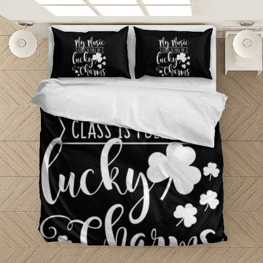 Womens Music Teacher Saint Patricks Day Funny Bedding Sets