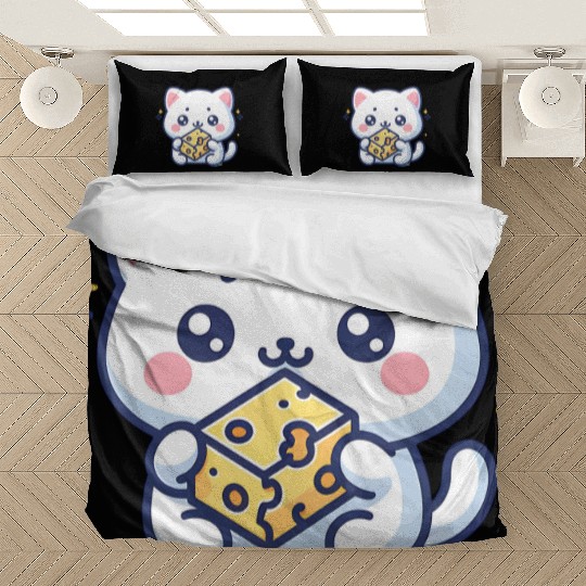 Cheese Cube Cat Bedding Sets