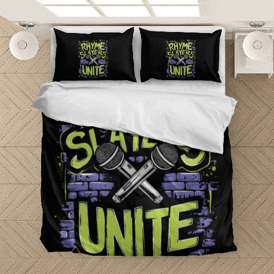 Epic Lyrical Battle of the Titans: Hip Hop Rap Bedding Sets