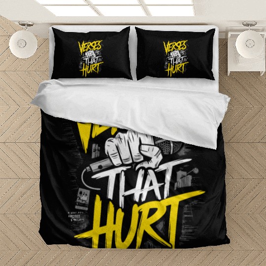 Epic Lyrical Battle of the Titans: Hip Hop Rap Bedding Sets