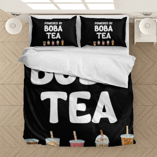 Powered By Boba Tea Bubble Japan K-pop Korean Bedding Sets