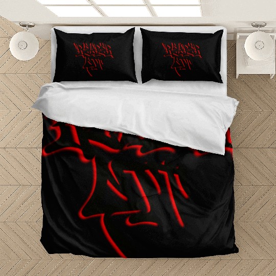 ReaperFit graffiti text Bedding Sets