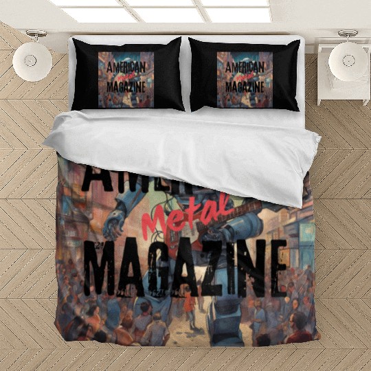 American Metal Magazine Robot Bedding Sets