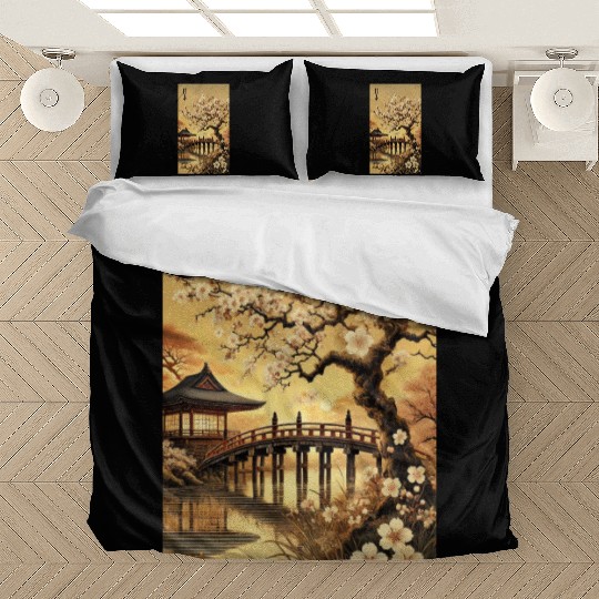 Japan church flowers Tokyo design Bedding Sets