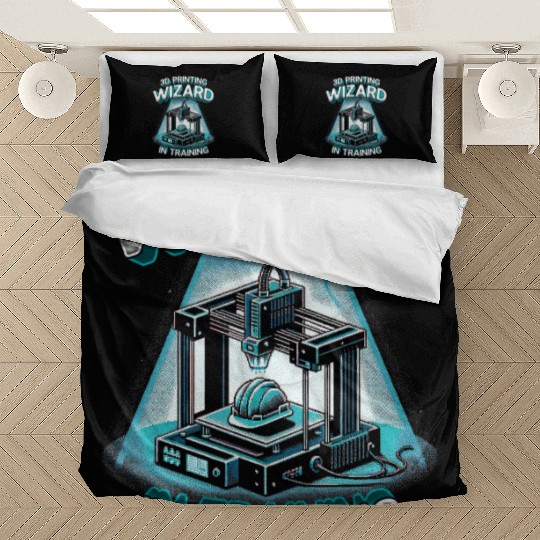 3D Print 3D Printing Wizard In Training Bedding Sets