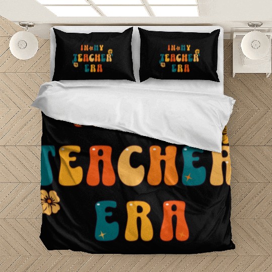 In My Teacher Era Retro Bedding Sets, Back to School