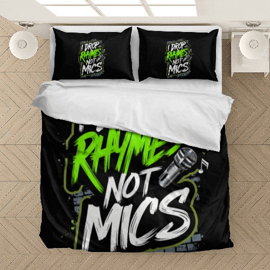 Rap Battles Freestyle Rap Competition Battle Rap Bedding Sets