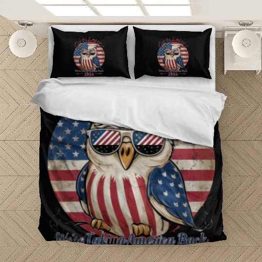 Hilarious Pro-Trump 2024 Bedding Sets Safeguard America