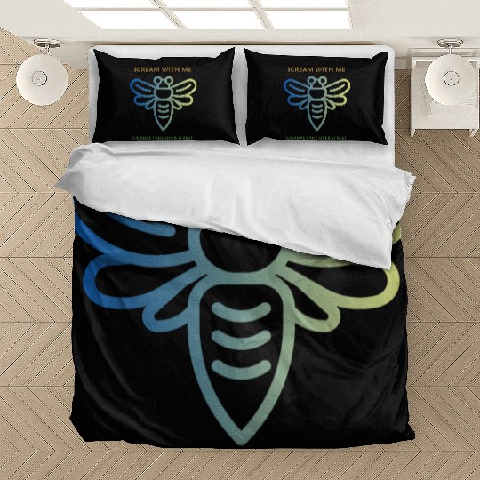 Wildlife Animal Lover Gift Fascinating Cicada-Art Bedding Sets