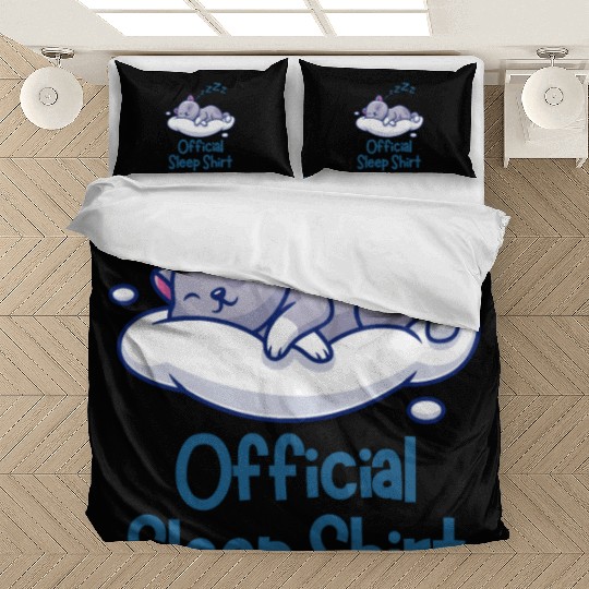 Official Sleep Bedding Sets Cat Lover Pajamas