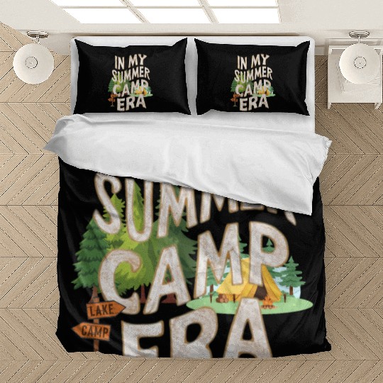 Cute In My Summer Camp Era Groovy Friend Crew Bedding Sets