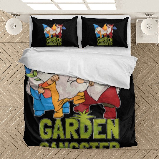 Gardener Gnome Gnome Garden Gangster Bedding Sets