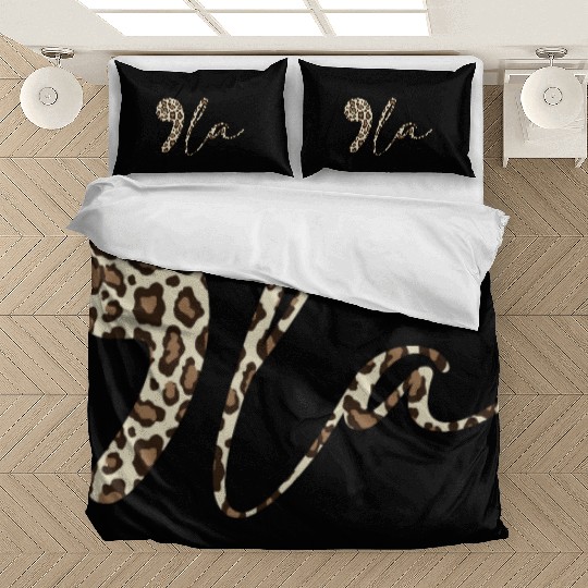Comma La Leopard Print Kamala Harris Bedding Sets