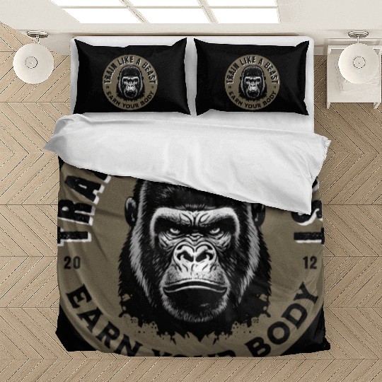 Train Like a Beast. Bedding Sets