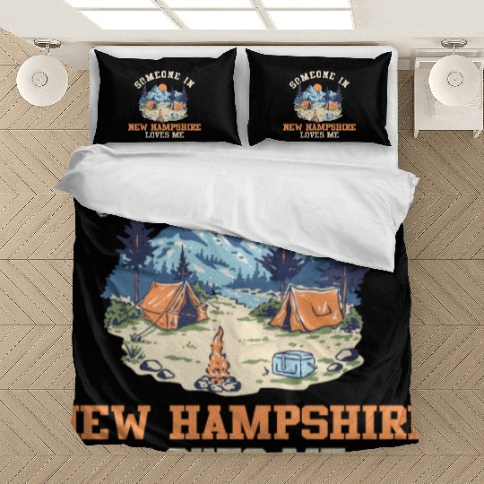 Someone In New Hampshire Loves Me Bedding Sets