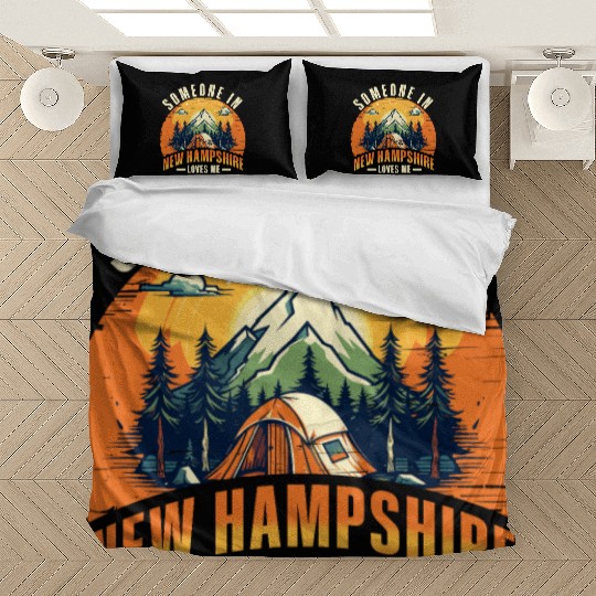 Someone In New Hampshire Loves Me Bedding Sets
