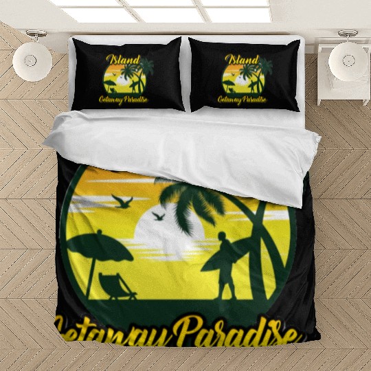 Island Getaway Paradise Bedding Sets