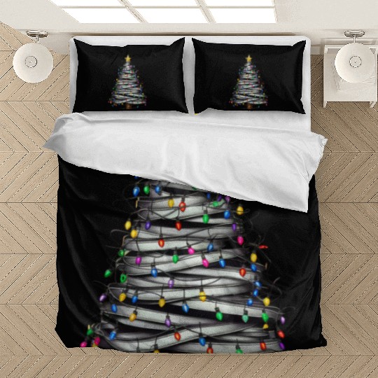 Christmas Light Tree Holiday Bedding Sets