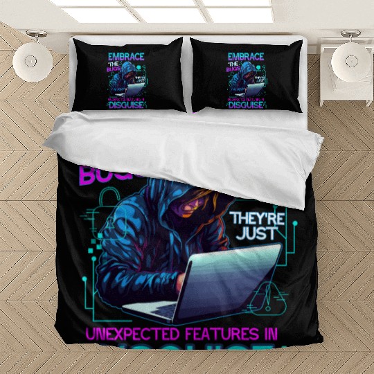 Embrace The Bugs Coder Computer Engineer Software Bedding Sets