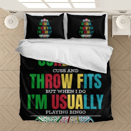 Don't Always Scream Daubers Professional Caller Bedding Sets