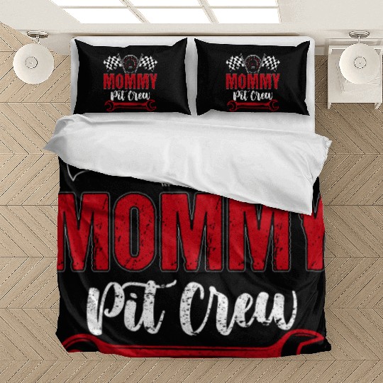 Race Car Birthday Party Family Mommy Pit Crew Bedding Sets