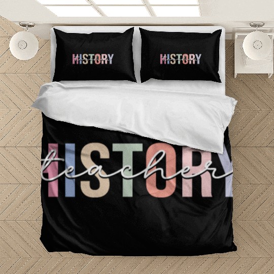 History Teacher School Bedding Sets