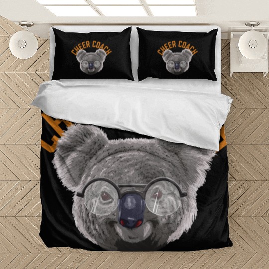 Koalified Cheer Coach Cheerleading Funny Cheerlead Bedding Sets