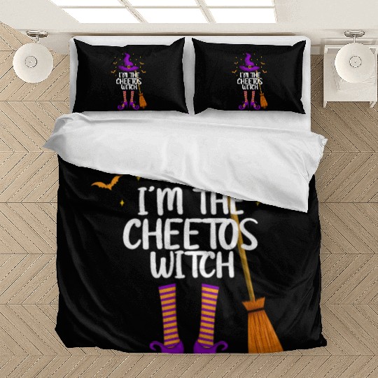 Im The Cheetos Witch Funny Cheetos Halloween Bedding Sets