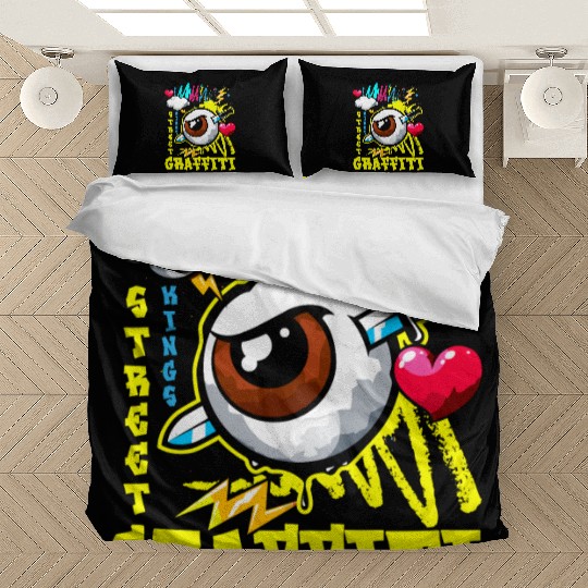 Graffiti Train Hip Hop Bedding Sets