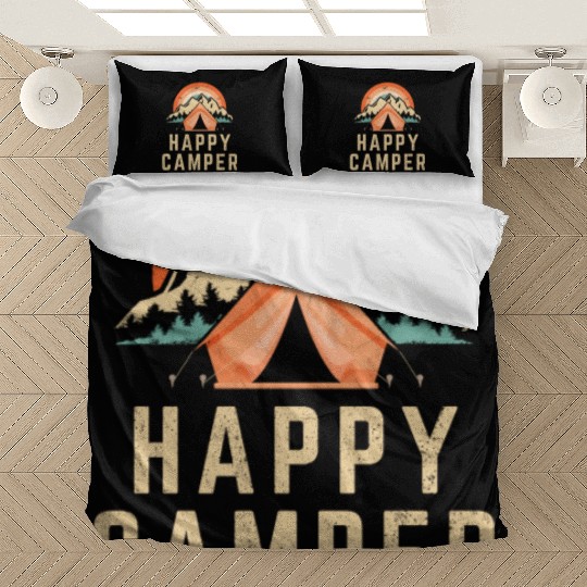 Happy Camper - Camping Lover Bedding Sets