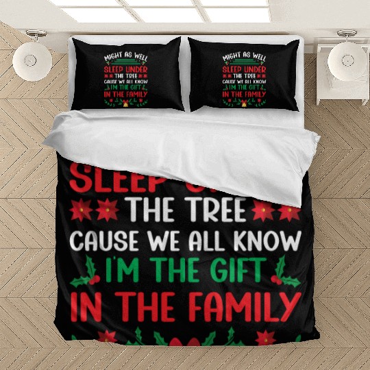 Christmas Humor Men Women Favorite Person Funny Bedding Sets