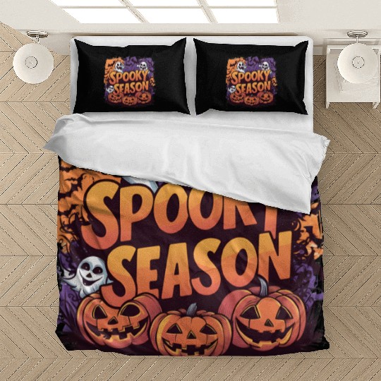 Spooky Season Vibes Bedding Sets