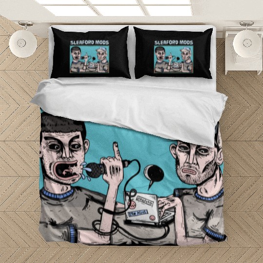 Sleaford Mods Punk Rock Design Bedding Sets