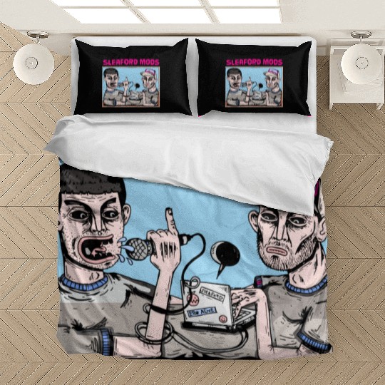 Sleaford Mods Punk Rock Design Bedding Sets