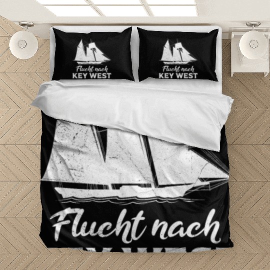 Florida ESCAPE TO KEY-WEST Sailing Florida Bedding Sets