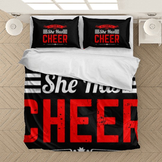 She Has Cheer Mom Cheerleading Mommy Mother's Day Bedding Sets